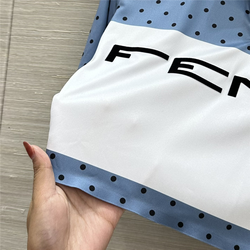 F**di high waist printed yoga top replicas clothes