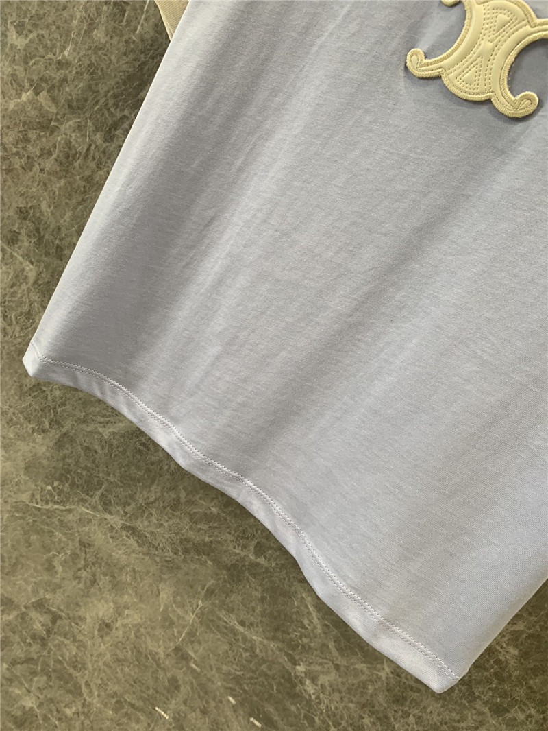 Ce1i*e round neck short sleeve t-shirt replica designer clothes
