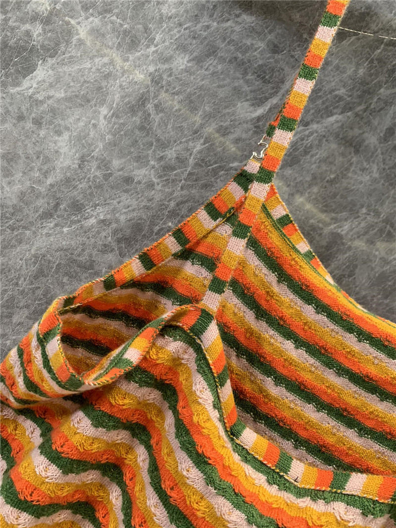 ch**el dopamine D1am0nd button knitted small vest replica clothes