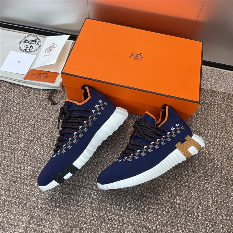H**me5 blue bouncing sneaker dupes