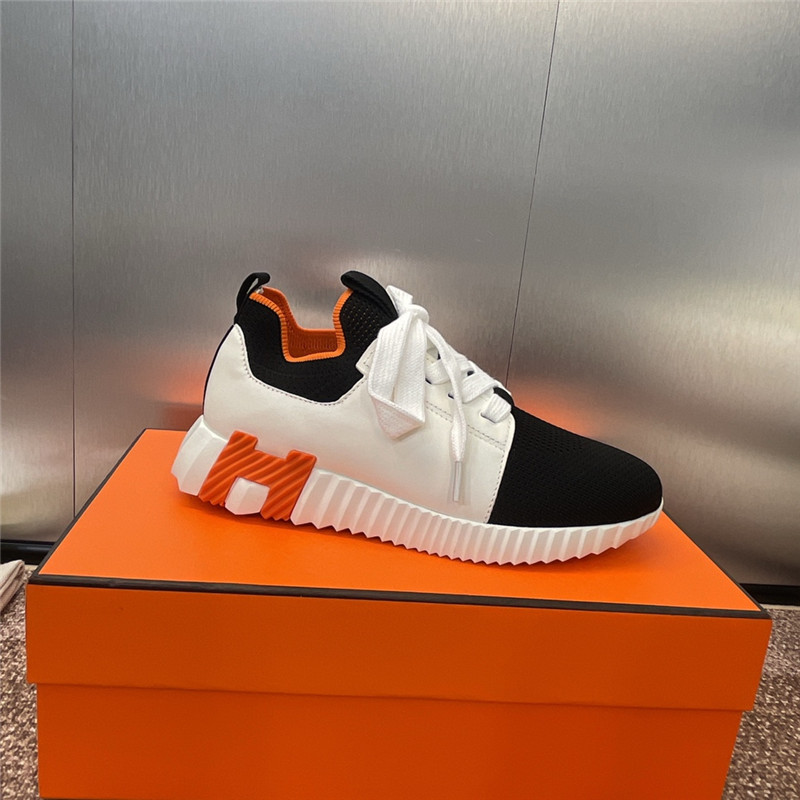 H**me5 bouncing sneaker black white women