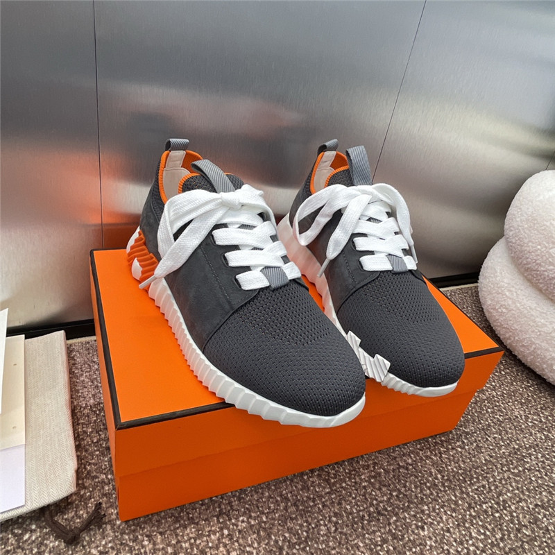 H**me5 bouncing sneaker gray white women