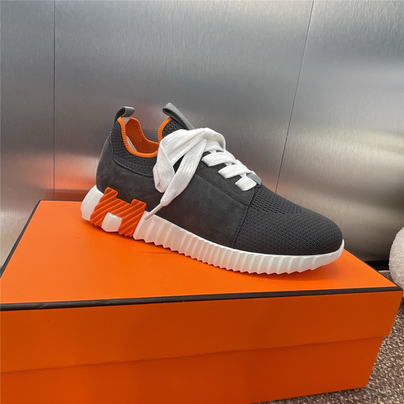 H**me5 bouncing sneaker gray white women