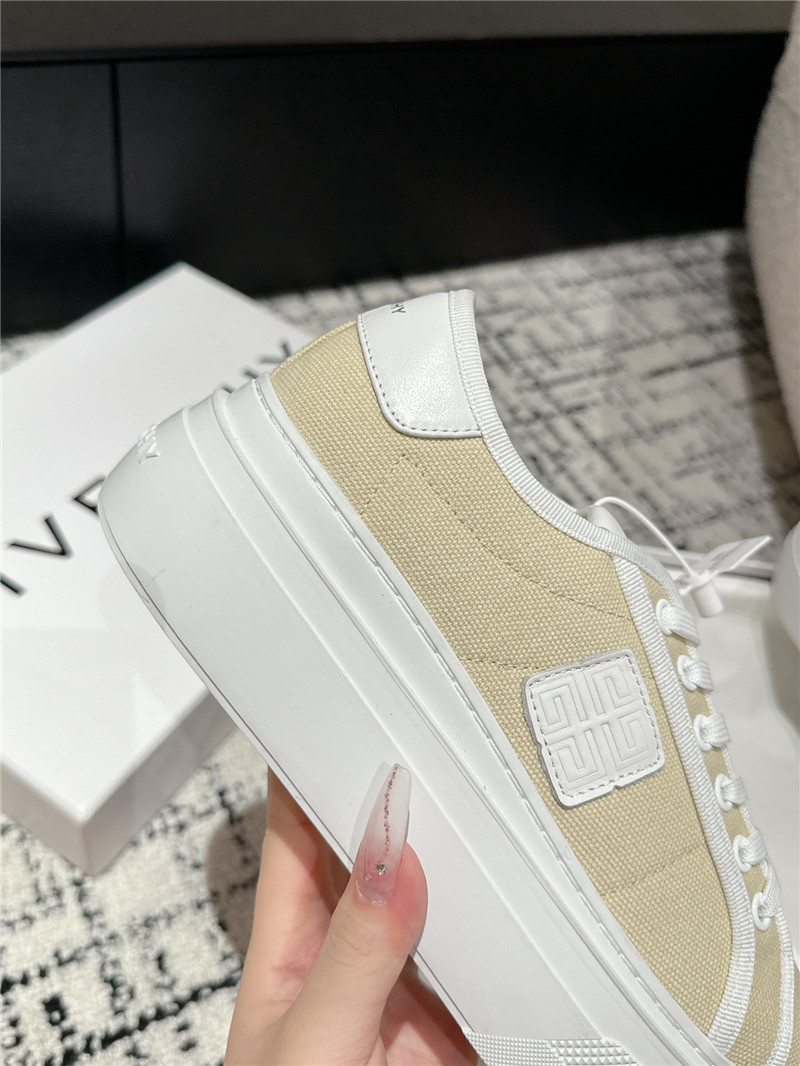 Givenchy City Denim Platform Sneakers