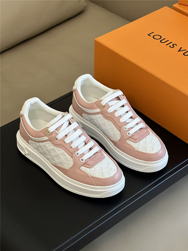 l0vis Vvtt0n lv time out sneakers pink white
