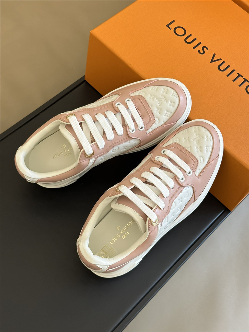 l0vis Vvtt0n lv time out sneakers pink white