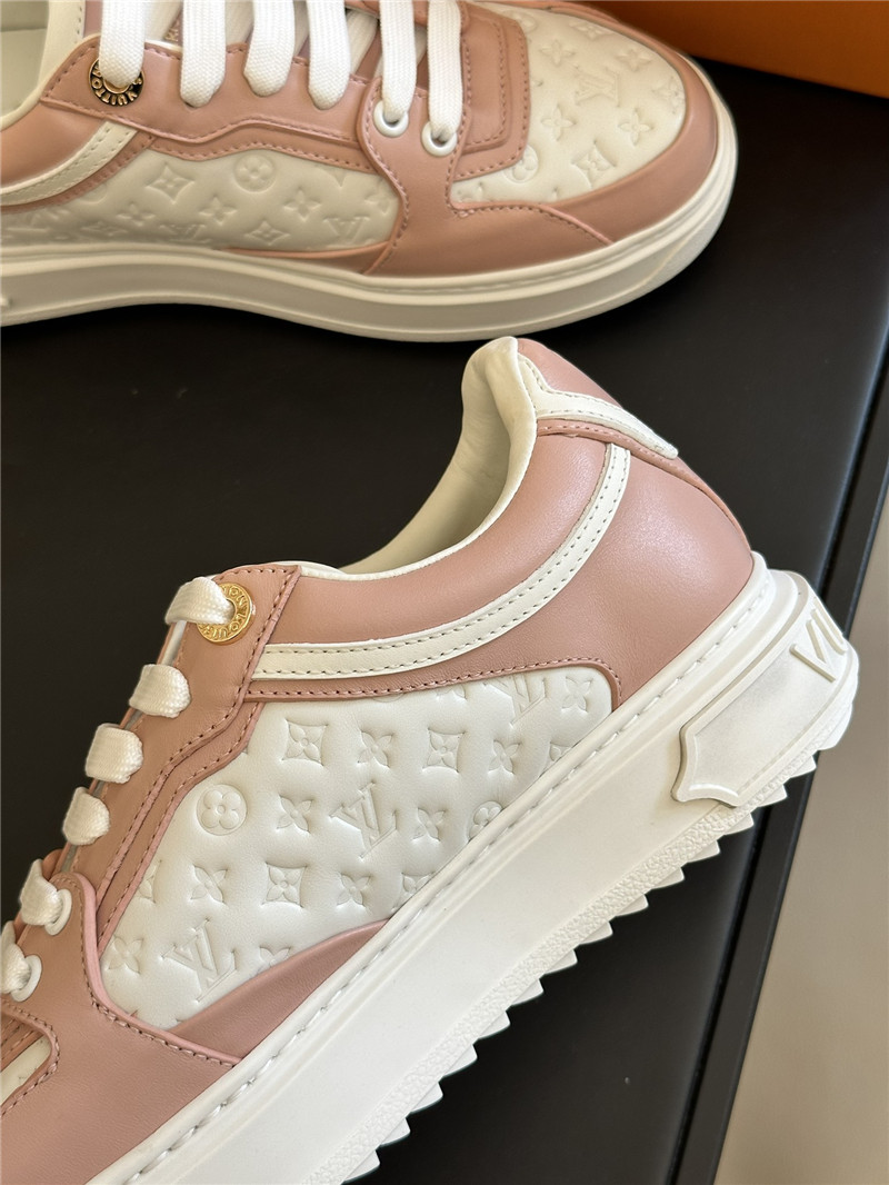 l0vis Vvtt0n lv time out sneakers pink white