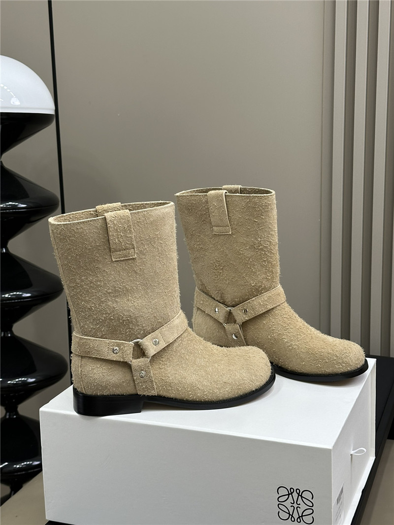 L0ew* campo harness biker boots