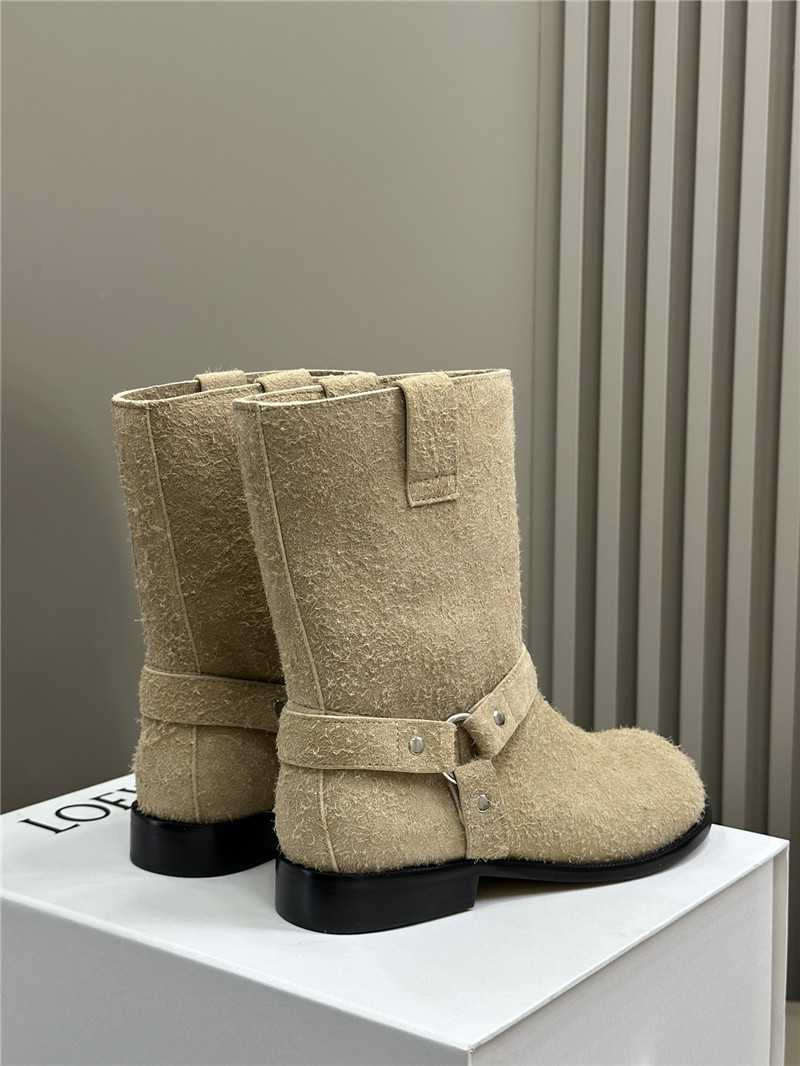 L0ew* campo harness biker boots
