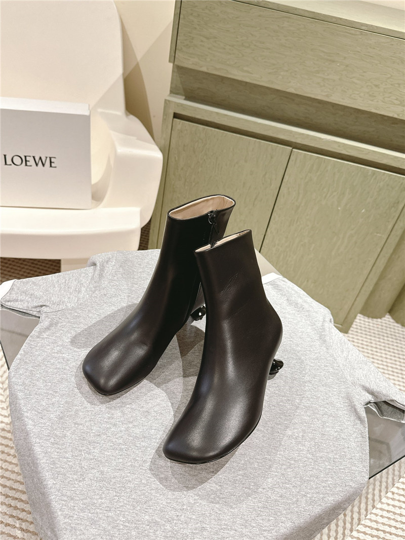 L0ew* toy ankle boots in black