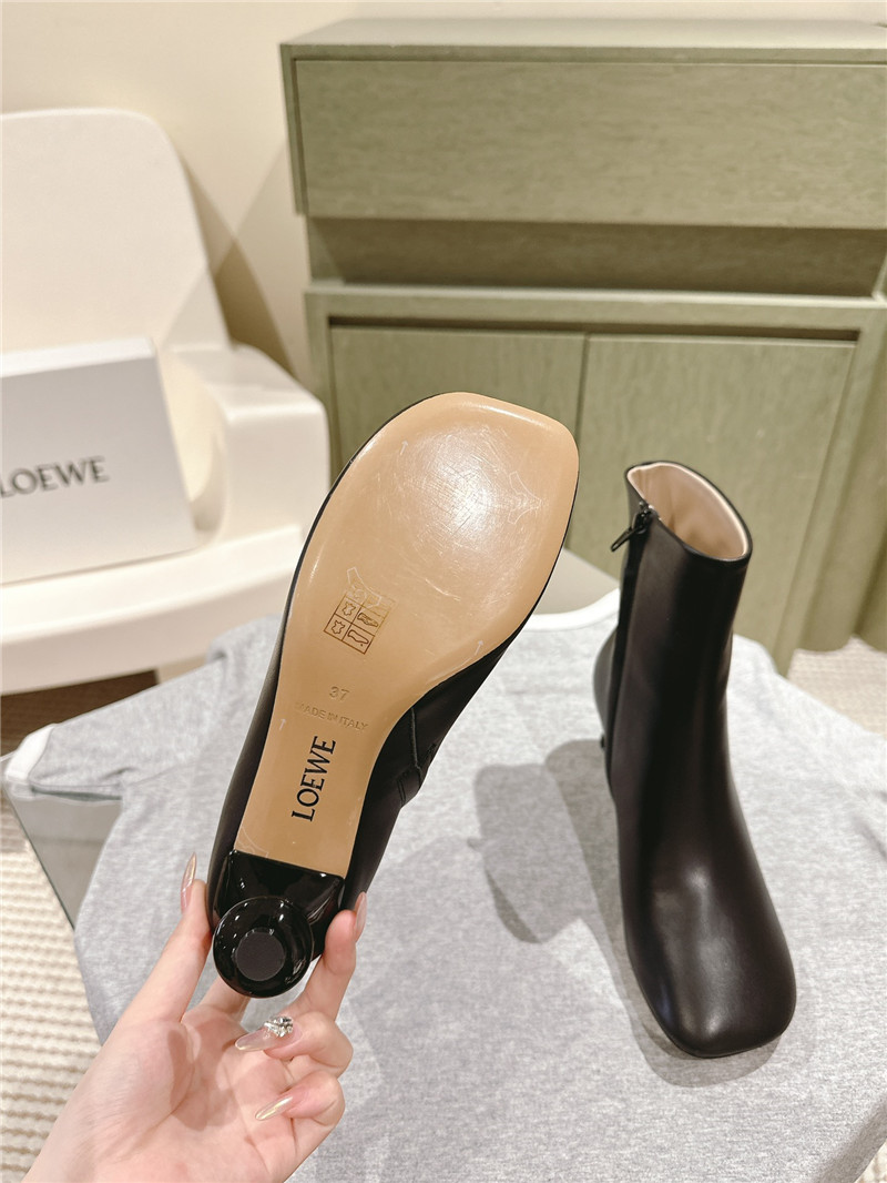 L0ew* toy ankle boots in black