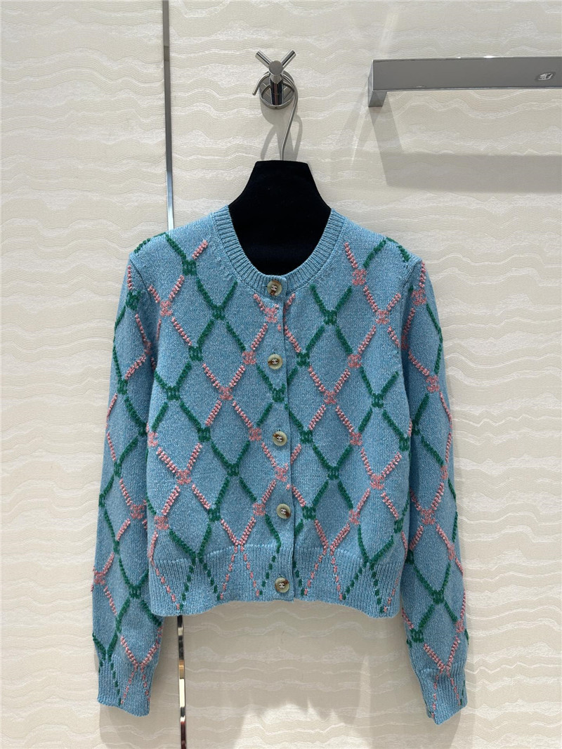 Ch**el handicraft series cashmere cardigan replicas clothes