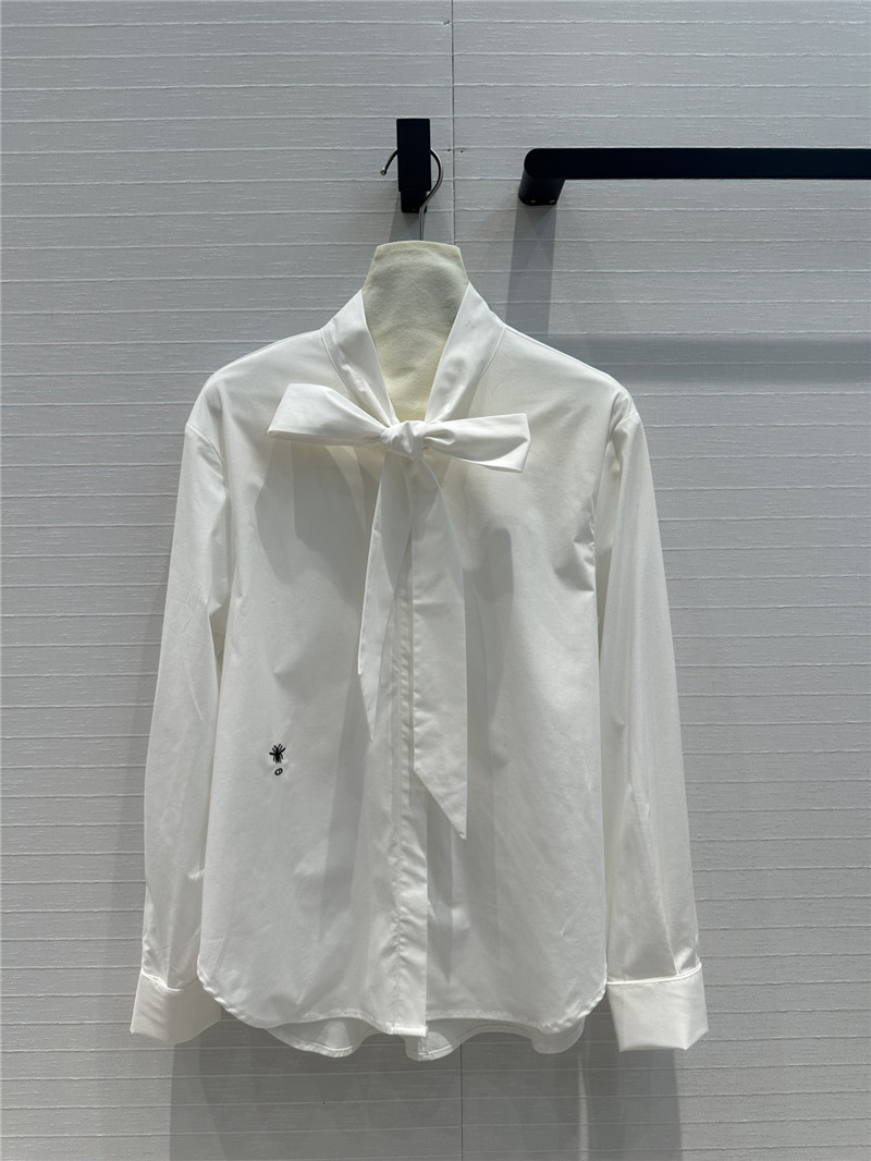 D10r ribbon bow tie collar shirt replica clothing sites