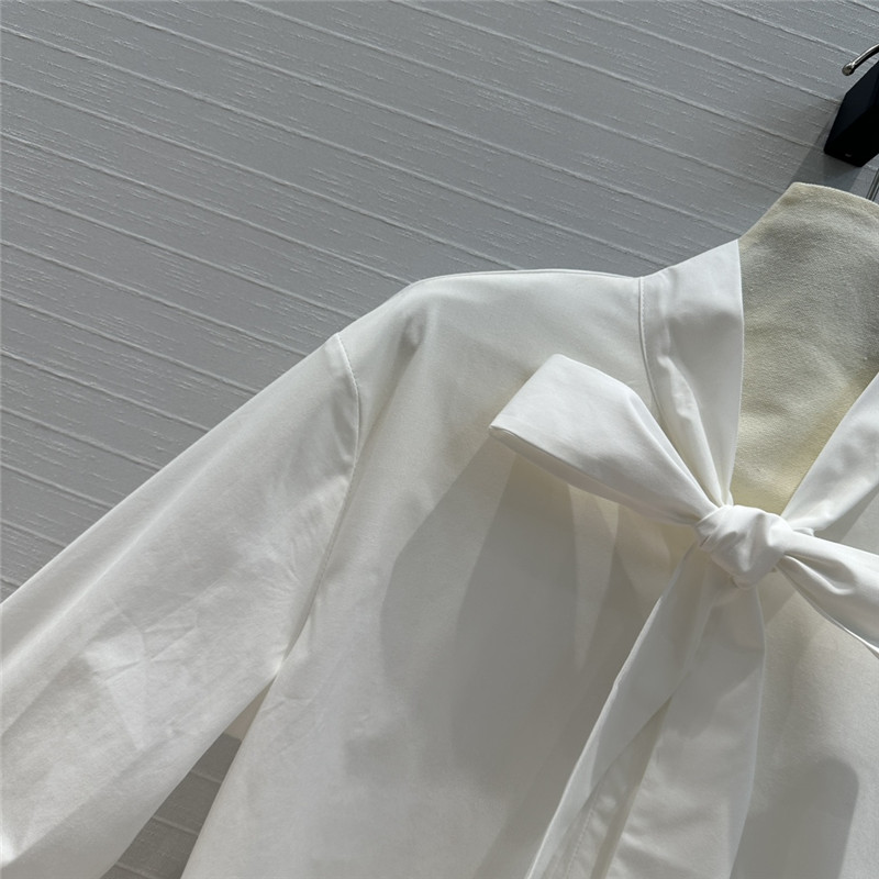 D10r ribbon bow tie collar shirt replica clothing sites