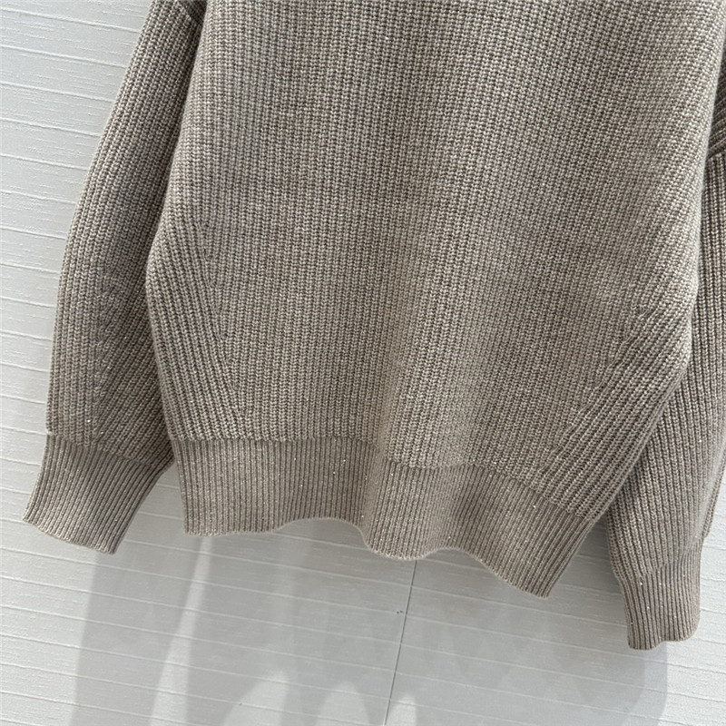 BC sequined cashmere crew neck sweater replicas clothes