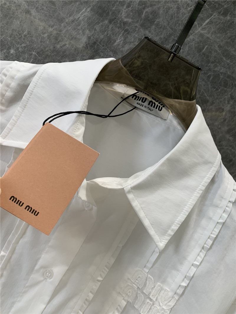 M1um1u mid-length shirt replica clothing sites