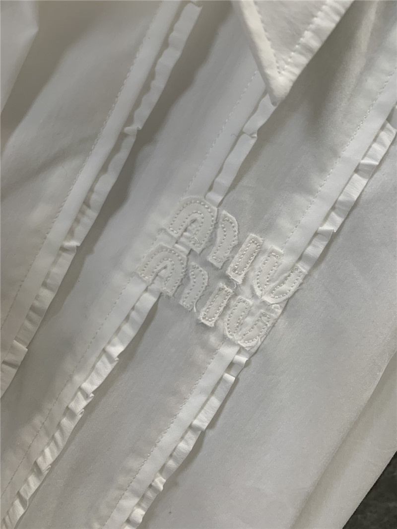 M1um1u mid-length shirt replica clothing sites