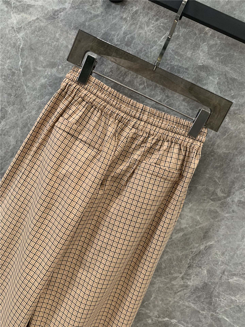 M1um1u elastic waist wide leg casual pants replica d&g clothing