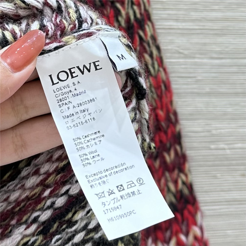 L0ew* carrot sleeve cashmere top replicas clothes