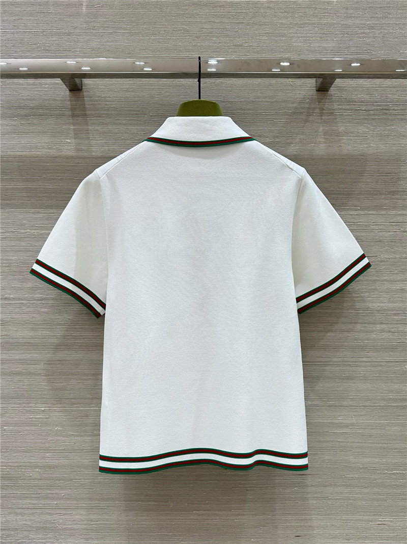 Gvc*1 polo collar small top + skirt set replica designer clothing websites