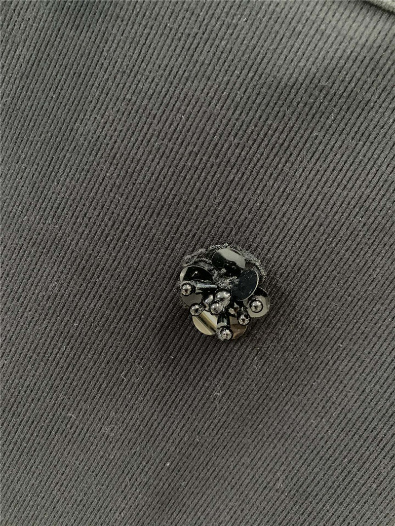 M1um1u beaded flower slim fit vest replicas clothes