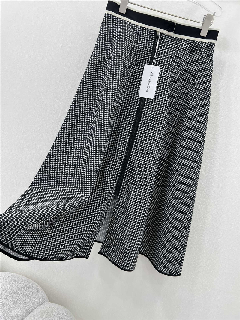 D10r printed long skirt replica d&g clothing