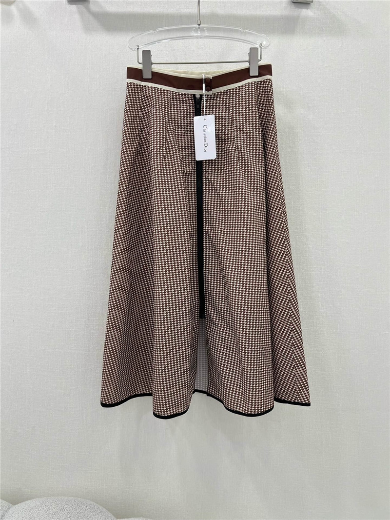 D10r printed long skirt replica d&g clothing