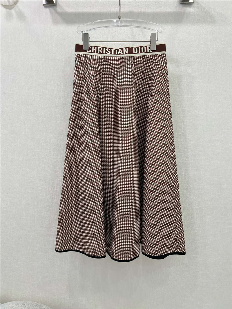 D10r printed long skirt replica d&g clothing