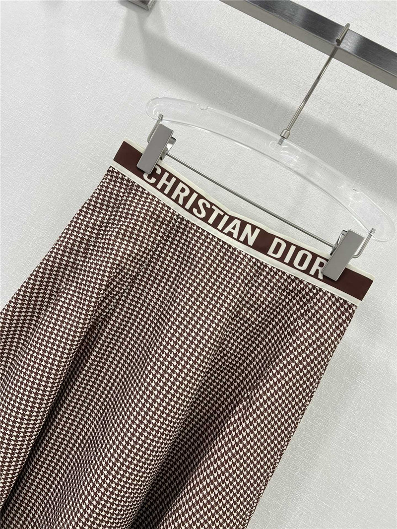 D10r printed long skirt replica d&g clothing
