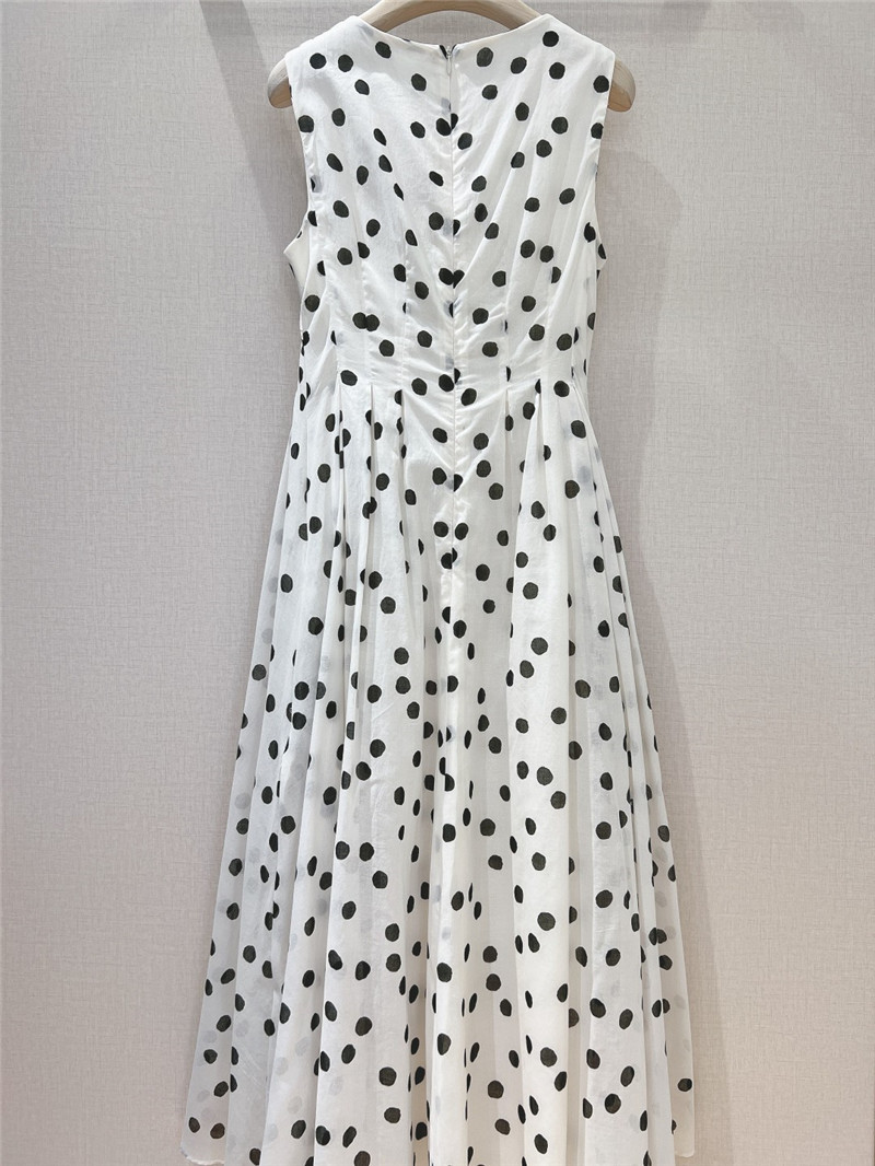 Vanitoo polka dot print dress cheap replica designer clothes