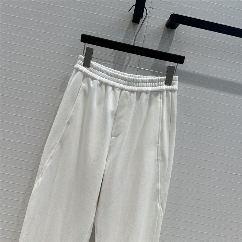 The R0w elastic waist cotton sweatpants replica clothing