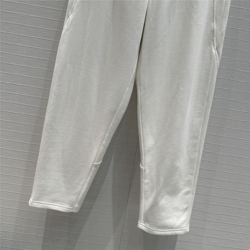 The R0w elastic waist cotton sweatpants replica clothing