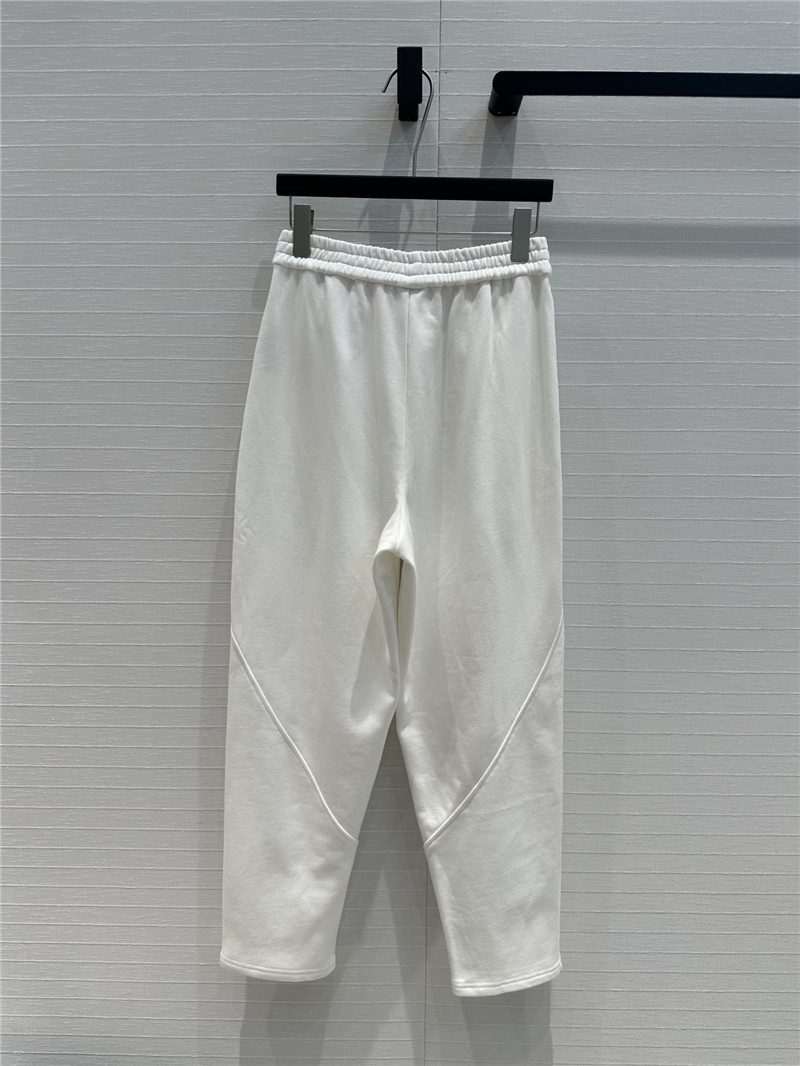 The R0w elastic waist cotton sweatpants replica clothing