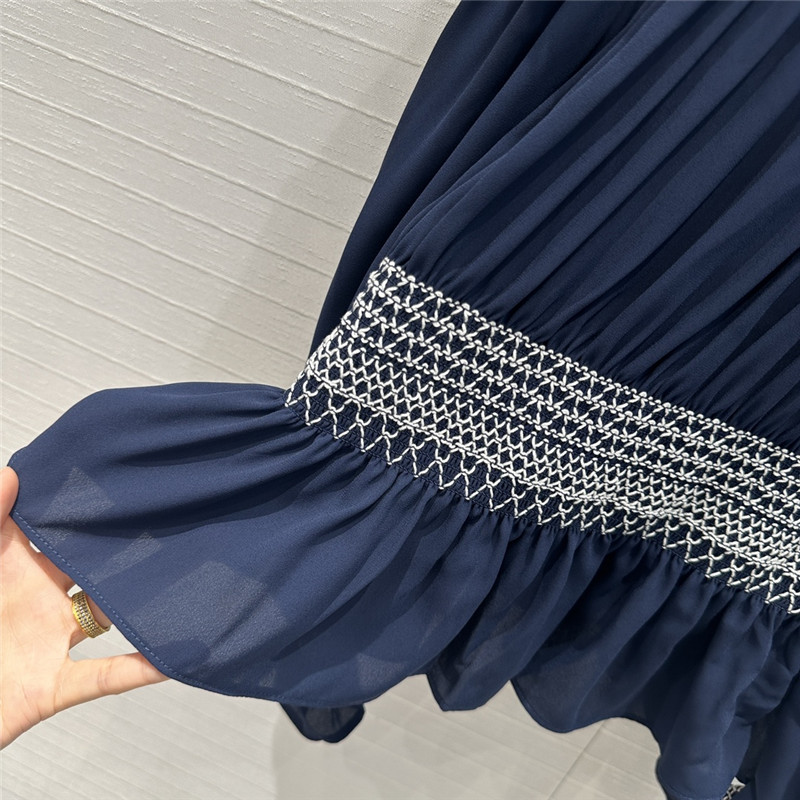 l0vis Vvtt0n lv one-shoulder tie flowing shirt replicas clothes