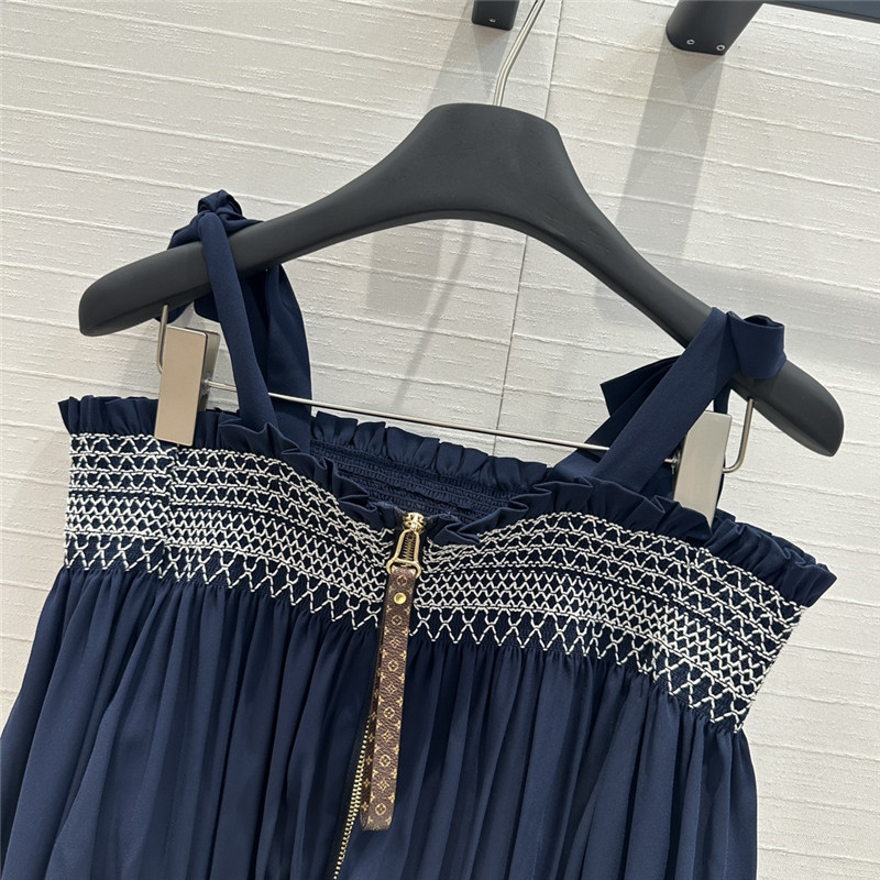 l0vis Vvtt0n lv one-shoulder tie flowing shirt replicas clothes