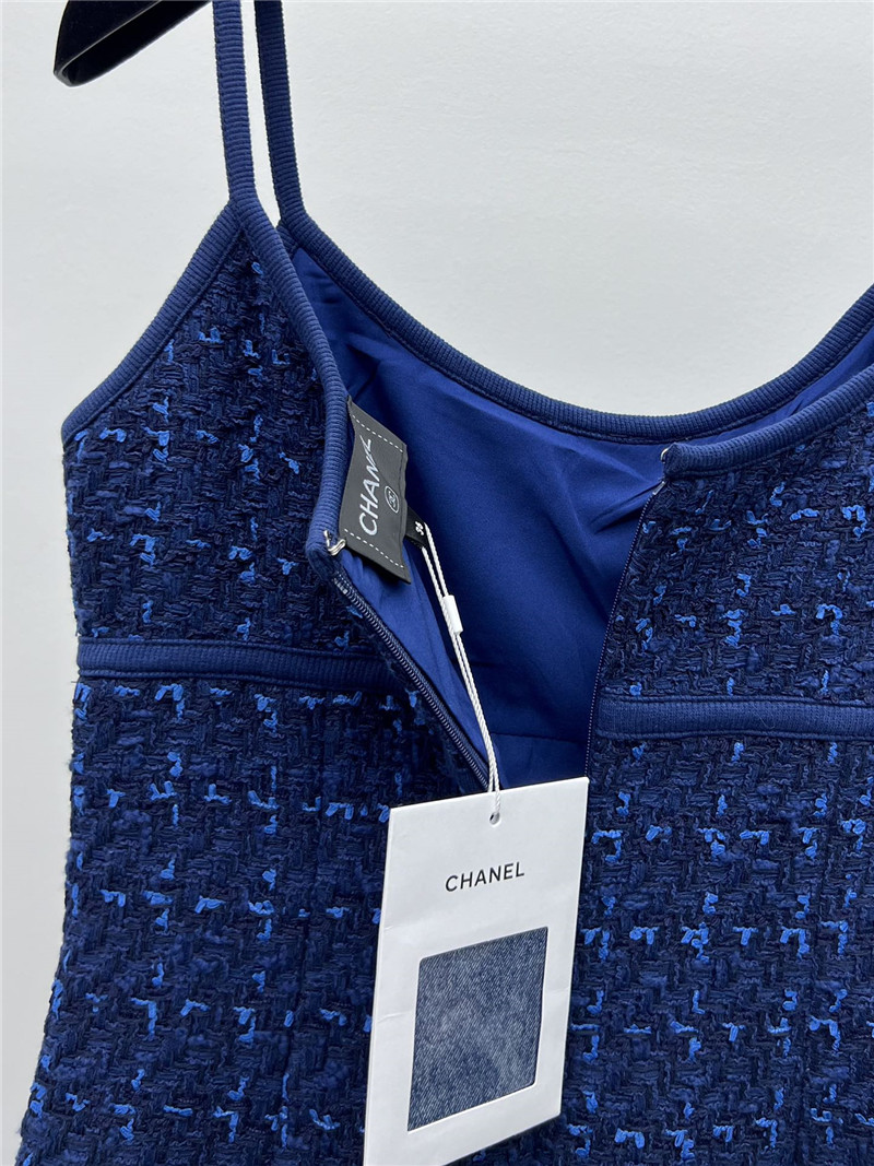 Ch**el tweed suspender dress replica d&g clothing