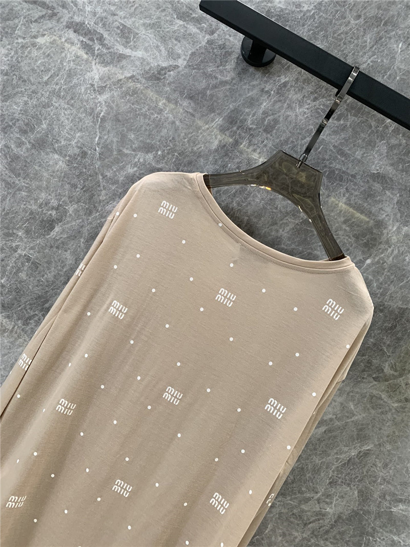 Miu Miu Logo Print Sweater