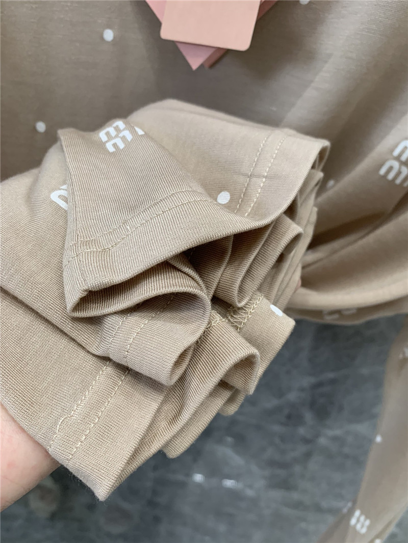 Miu Miu Logo Print Sweater