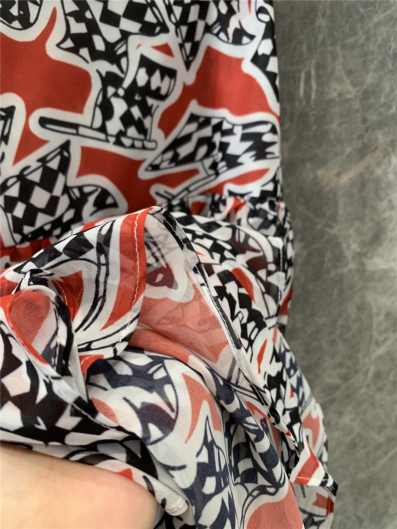 Ch**el irregular hem skirt replica designer clothes