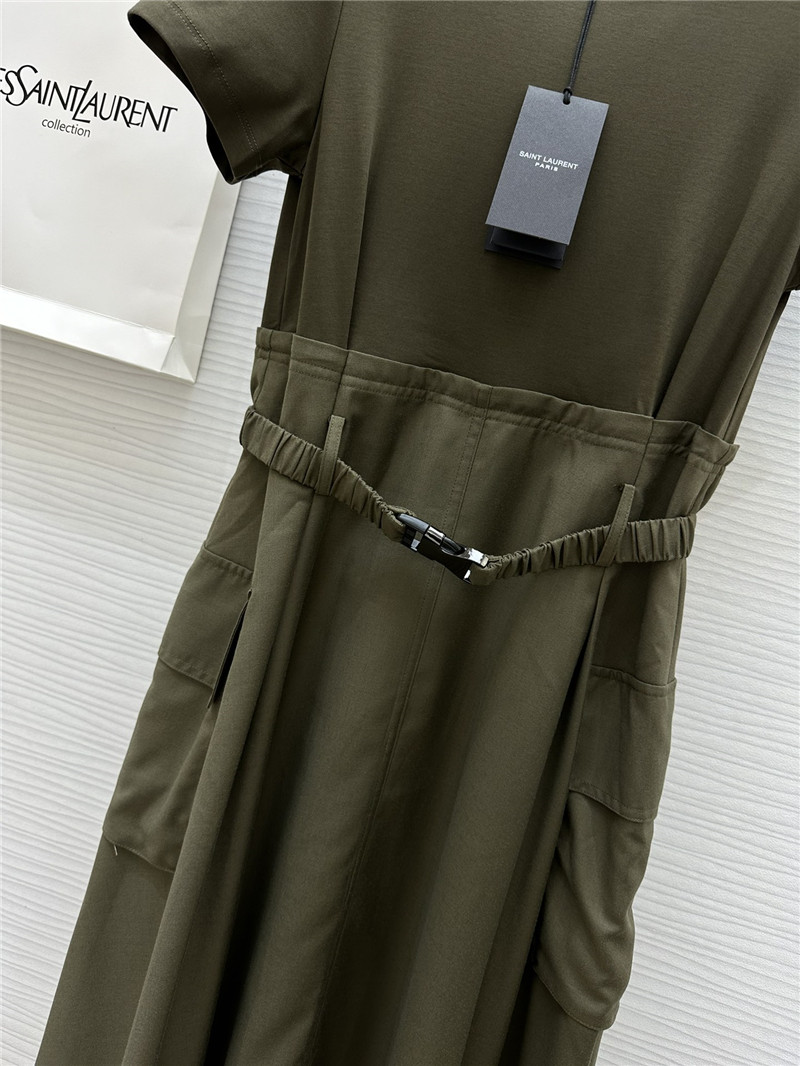 Y51 mid-length short-sleeved dress replica clothes