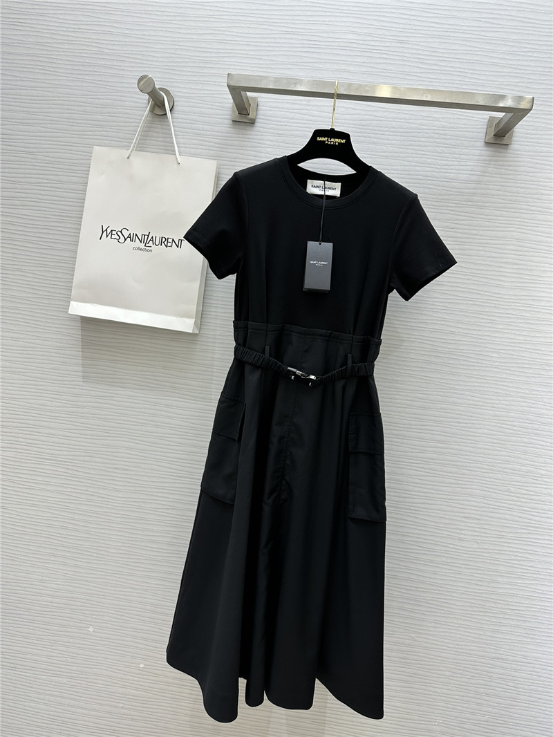Y51 mid-length short-sleeved dress replica clothes
