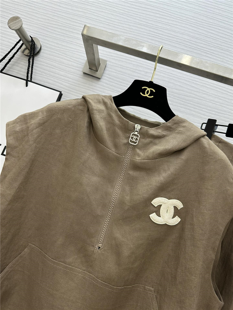 Ch**el vintage linen suit replica designer clothes