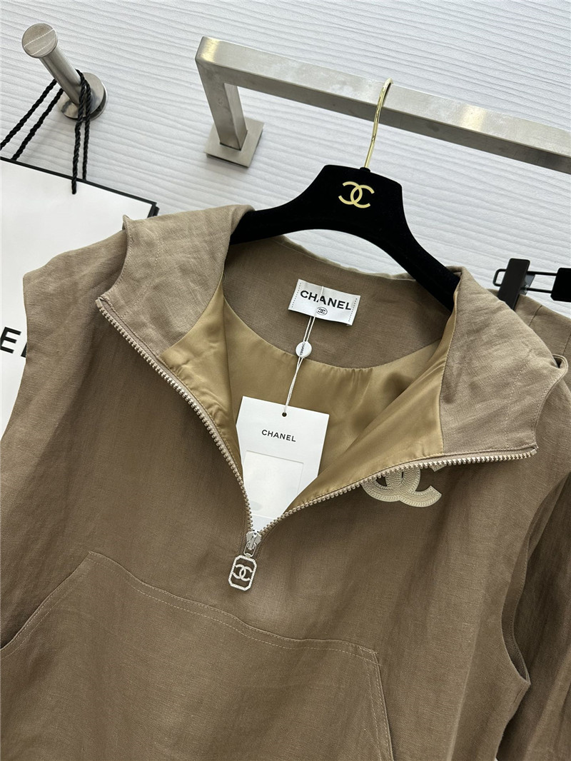 Ch**el vintage linen suit replica designer clothes