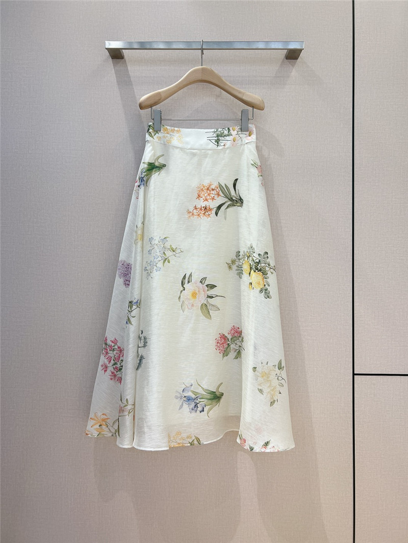 zimm silk mesh skirt replica designer clothes