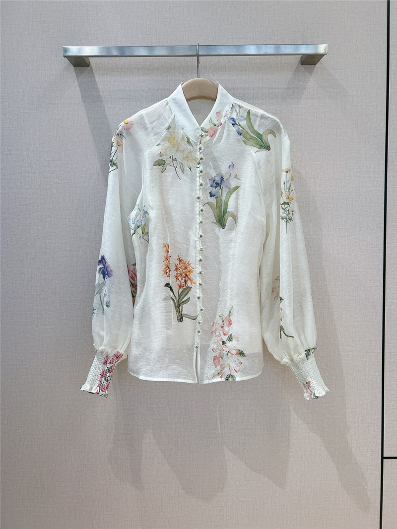 zimm small stand collar ladies shirt replica d&g clothing