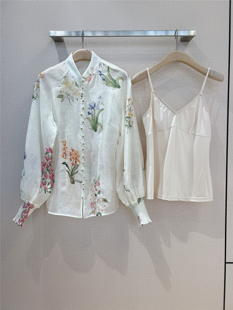 zimm small stand collar ladies shirt replica d&g clothing