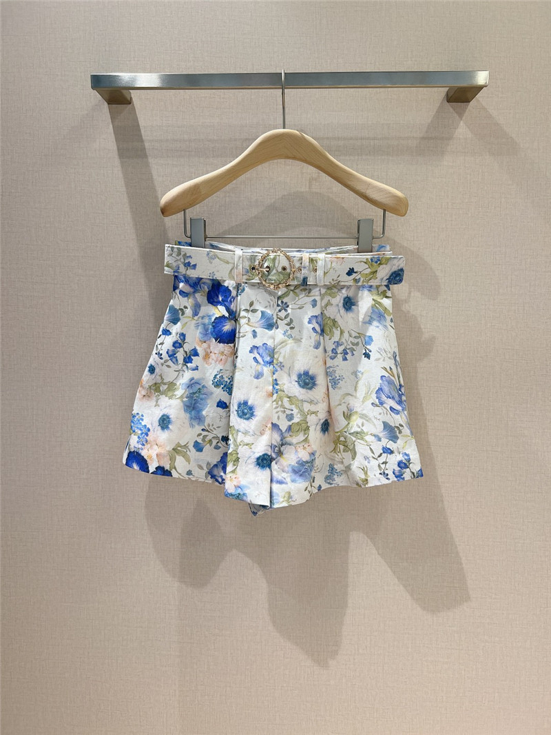 zimm new shorts with pleated details replica clothes