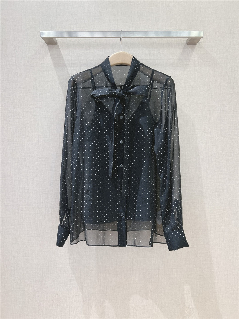 D10r polka dot shirt replica designer clothes