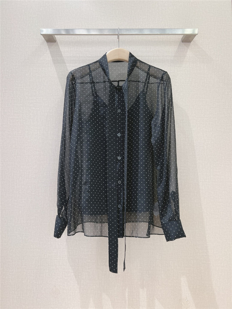 D10r polka dot shirt replica designer clothes