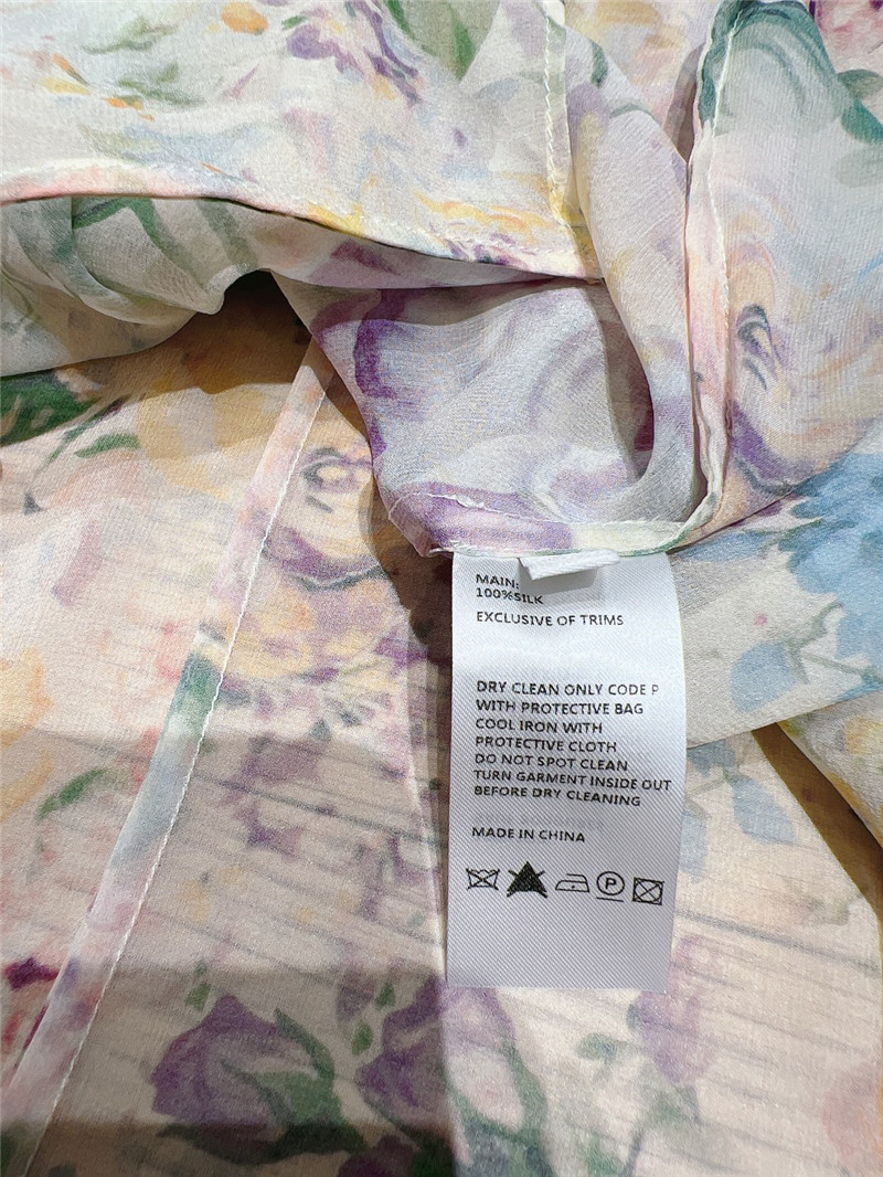 zimm mid-length sleeve long dress replica clothes